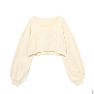 MM code cropped sweat tops (トレーナー/スウェット)