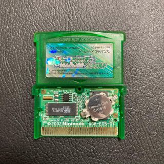 ゲームボーイアドバンス(ゲームボーイアドバンス)のGBA ポケットモンスター エメラルド　ゲームボーイアドバンスsp ニンテンドー(携帯用ゲームソフト)