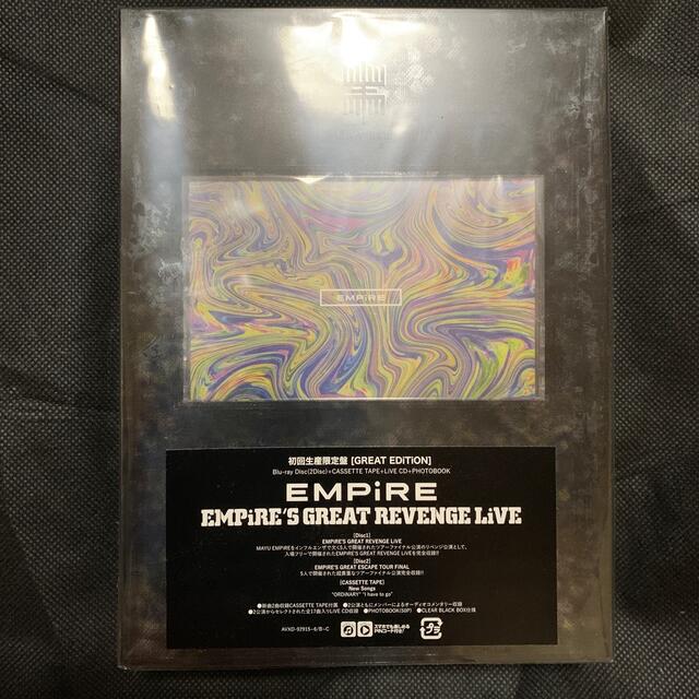 EMPiRE’S　GREAT　REVENGE　LiVE　初回生産限定盤［GREA