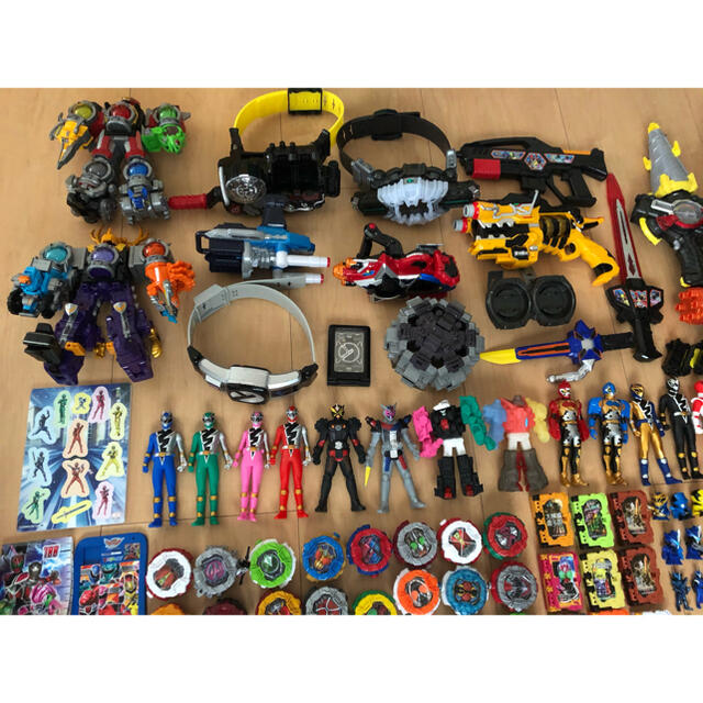 特撮おもちゃまとめ売り スーパー戦隊シリーズ 仮面ライダー 変身