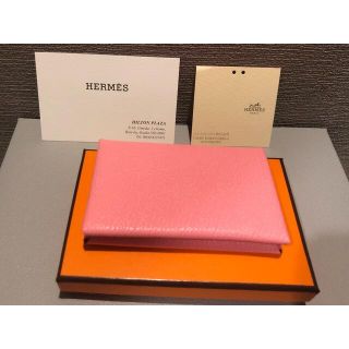 エルメス(Hermes)の最終値下げ　エルメス　カルヴィ　カードケース名刺入れ　　ローズコンフェッティ(名刺入れ/定期入れ)