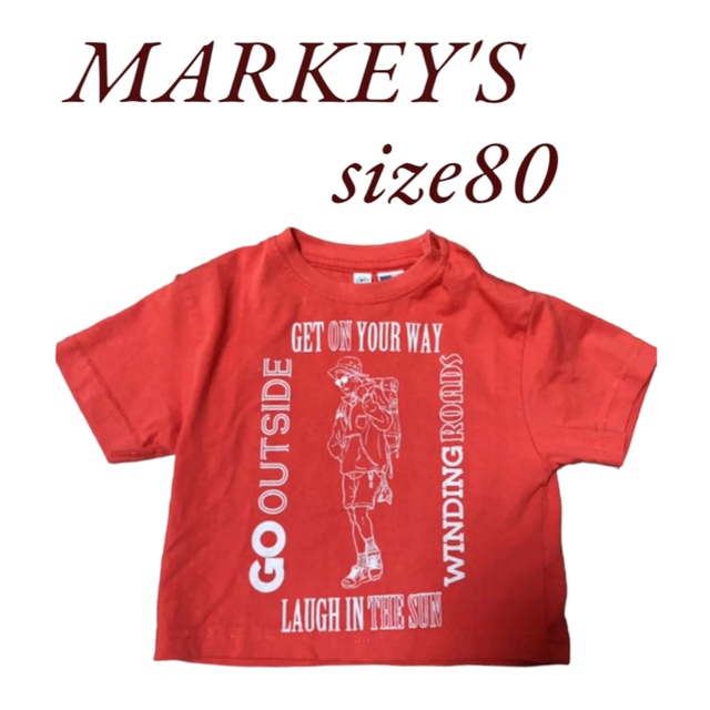 MARKEY'S(マーキーズ)のMARKEY'S  Tシャツ　size80 キッズ/ベビー/マタニティのベビー服(~85cm)(Ｔシャツ)の商品写真