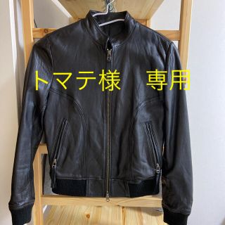 ユナイテッドアローズ(UNITED ARROWS)のライダースジャケット レザージャケット　ユナイテッドアローズ(ノーカラージャケット)