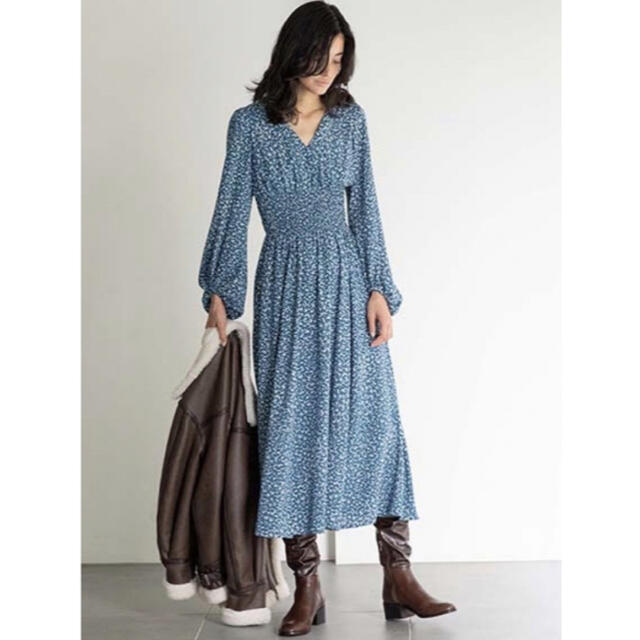 FRAY I.D - ♡フレイアイディー ヴィンテージナローワンピース♡新品