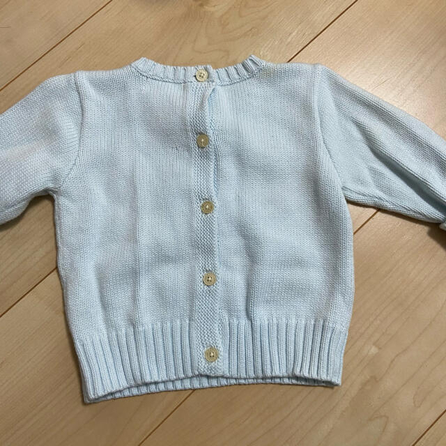 Ralph Lauren(ラルフローレン)の6M 60  ラルフローレン　セーター　やや難あり キッズ/ベビー/マタニティのベビー服(~85cm)(ニット/セーター)の商品写真