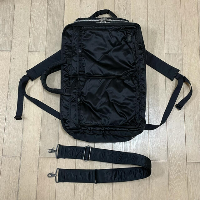 【極美品】PORTER  タンカー  3way  ショルダーバッグ　2層式　黒