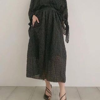 アイレネ ロングスカート サイズ36 S 黒