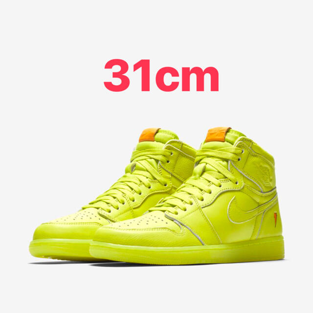 【極希少】air jordan1 gatorade ライムイエロー 31cm