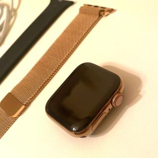 アップルウォッチ(Apple Watch)のApple Watch series4 ゴールドステンレススチール 40mm(その他)