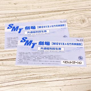 MOVIX&松竹系映画館　映画チケット  2枚(その他)