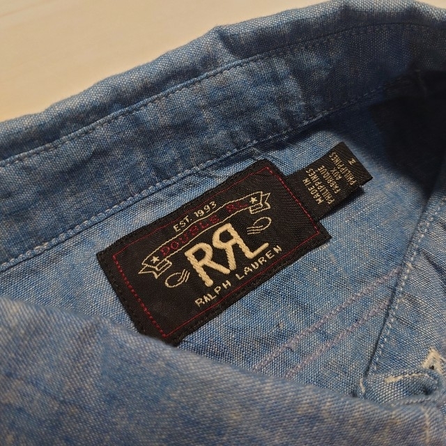 RRL(ダブルアールエル)のRRL ダブルアールエル SUMMER ICON シャンブレーシャツ M メンズのトップス(シャツ)の商品写真