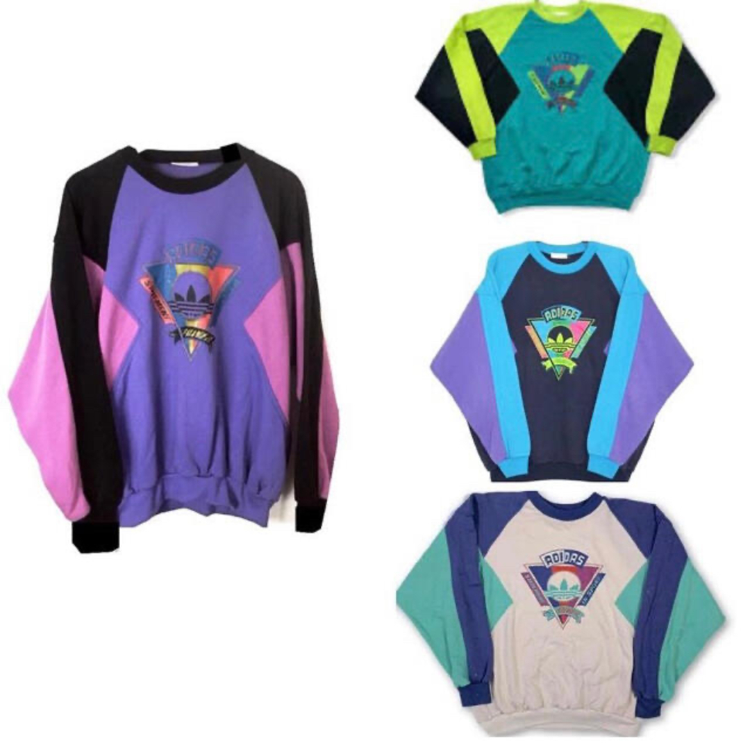 adidas - adidas 90's multi color sweat常田大希着用類似モデル adidas - adidas 90's multi color sweat常田大希着用類似モデル