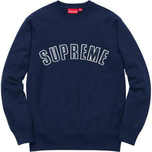 15aw Supreme Arc Logo Crewneck