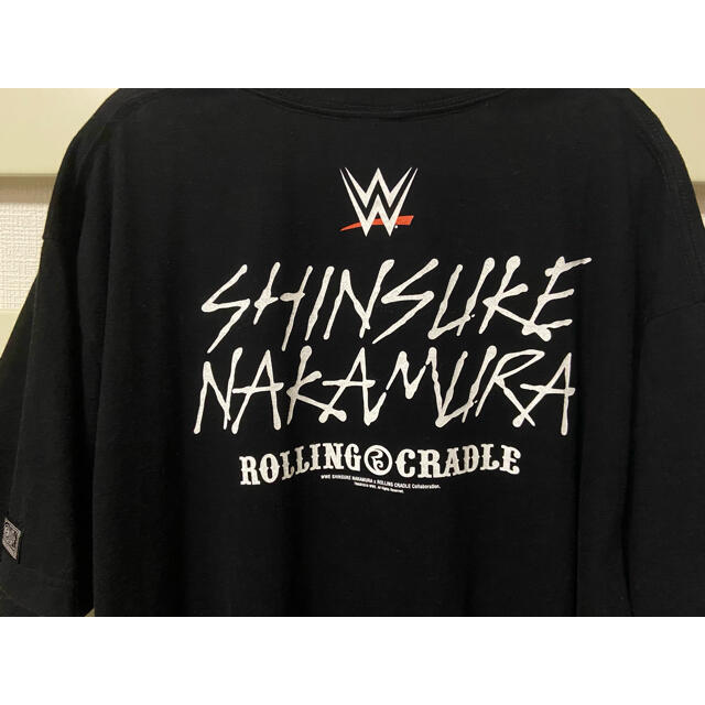 WWE 中邑真輔×ROLLING CRADLE Tシャツ  スポーツ/アウトドアのスポーツ/アウトドア その他(格闘技/プロレス)の商品写真