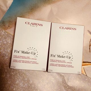 クラランス(CLARINS)の新品未使用　クラランス　フィックスメイクアップ　限定　Su21 セット(化粧水/ローション)