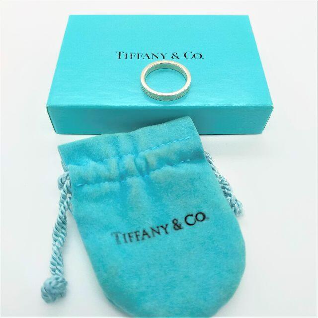 Tiffany & Co.(ティファニー)のTIFFANY&Co. ティファニー ノーツ ナロー リング シルバー レディースのアクセサリー(リング(指輪))の商品写真