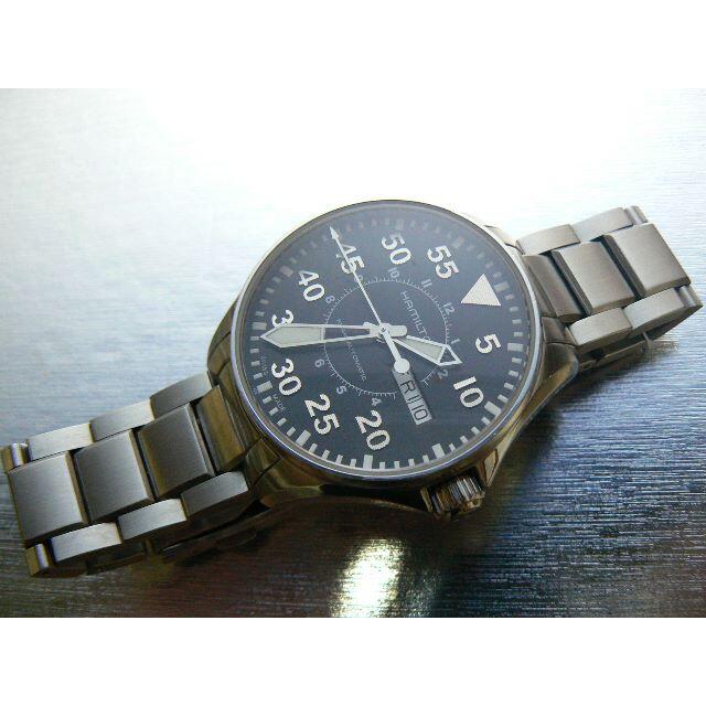 特売 Ｈ ハミルトン パイロットモデル オートマチック 美品 腕時計(アナログ)