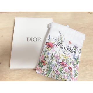 ディオール(Dior)の【新品箱付き】Miss Dior ﾉﾍﾞﾙﾃｨｺｯﾄﾝﾎﾟｰﾁ(ノベルティグッズ)