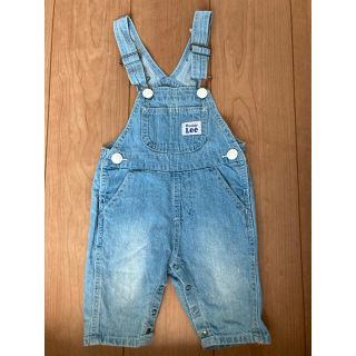 リー(Lee)の美品！LEE デニムサロペット 80サイズ (パンツ)