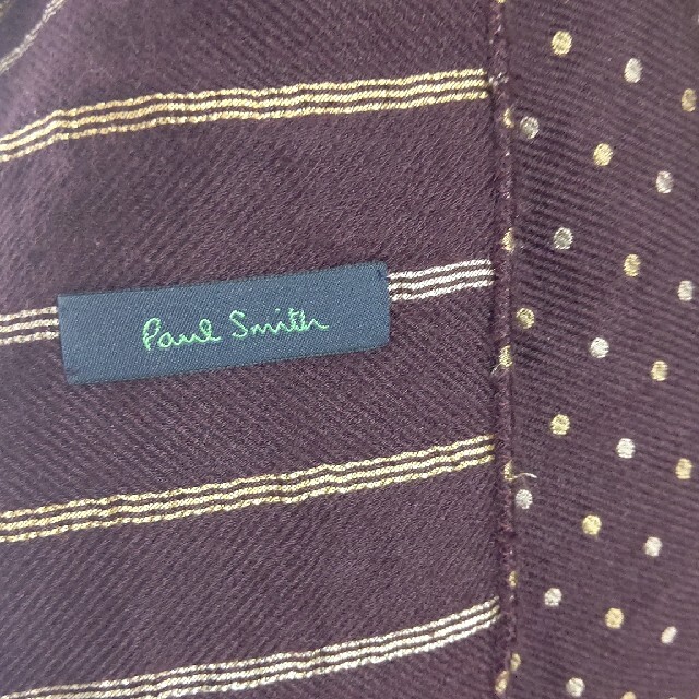 Paul Smith ポールスミス マフラー♡ リバーシブル茶系ポール・スミス メンズのファッション小物(マフラー)の商品写真