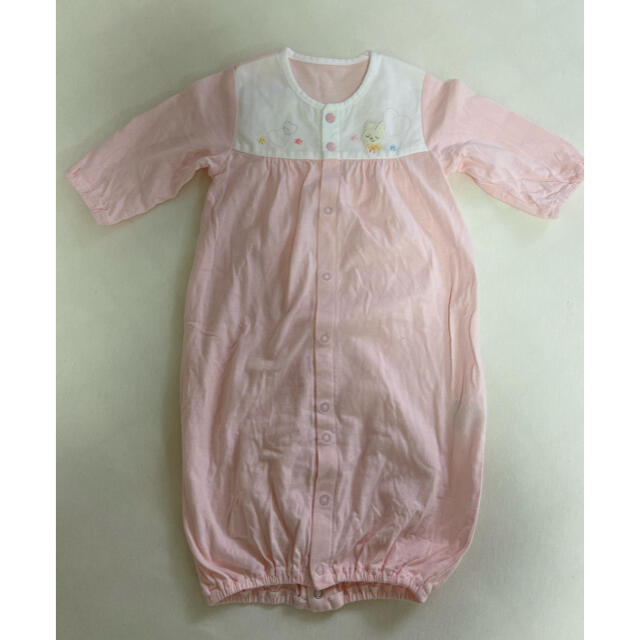 赤ちゃんの城　ツーウェイオール　新生児 キッズ/ベビー/マタニティのベビー服(~85cm)(カバーオール)の商品写真