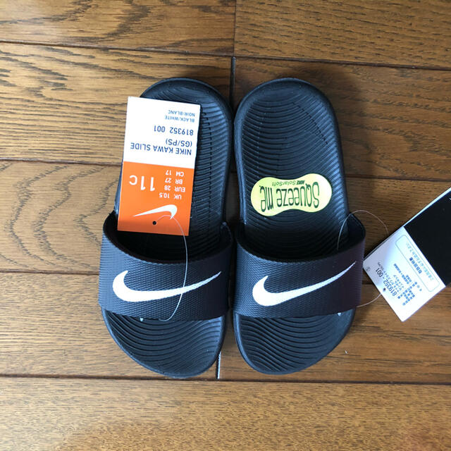 NIKE(ナイキ)のナイキ キッズサンダル 17センチ キッズ/ベビー/マタニティのキッズ靴/シューズ(15cm~)(サンダル)の商品写真