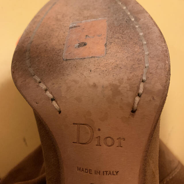 Christian Dior(クリスチャンディオール)のディオール　スエードブーツ レディースの靴/シューズ(ブーツ)の商品写真