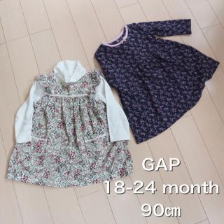 ベビーギャップ(babyGAP)のbaby GAP ワンピース GYMBOREE 長袖ワンピース2点セット(ワンピース)