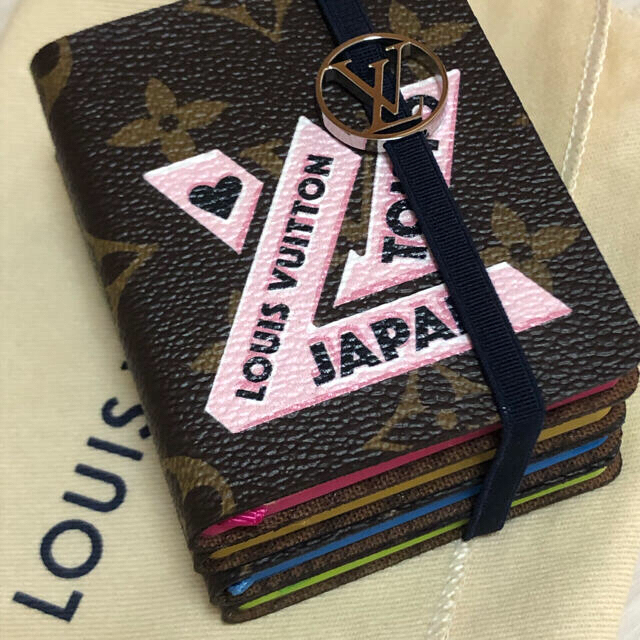 LOUIS VUITTON(ルイヴィトン)のルイヴィトン  ミニカルネ　ジュール　メモ帳　ミニノート　未使用 インテリア/住まい/日用品の文房具(ノート/メモ帳/ふせん)の商品写真