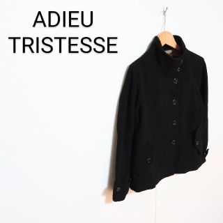 アデュートリステス(ADIEU TRISTESSE)のADIEU TRISUESSE ショート丈 カシミヤコート(ピーコート)