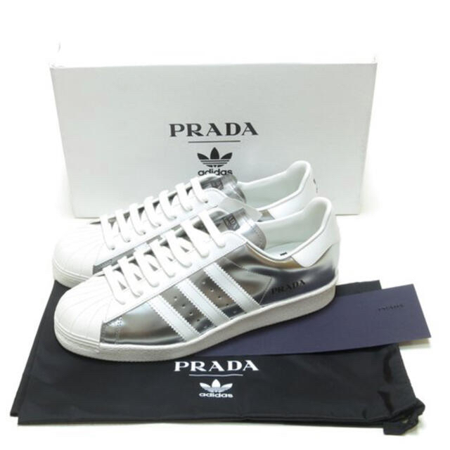 正規輸入元品 ☆【新品未使用】27.0 adidas×PRADA Superstarスニーカー