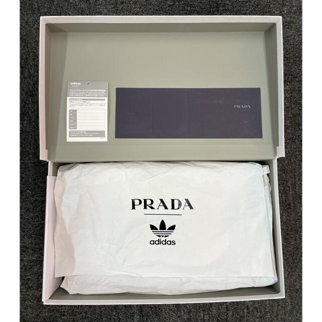 adidas(アディダス)の★【新品未使用】27.0 adidas×PRADA Superstarスニーカー メンズの靴/シューズ(スニーカー)の商品写真