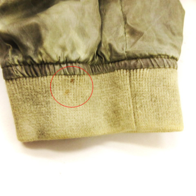 DOLCE&GABBANA(ドルチェアンドガッバーナ)のドルチェ&ガッバーナ ジャケット ビンテージ加工 ロゴプレート カーキ 48 メンズのジャケット/アウター(ブルゾン)の商品写真