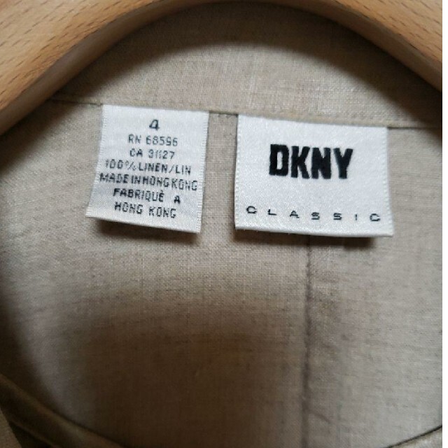 DKNY(ダナキャランニューヨーク)のDKNY 90年代　ヴィンテージ　リネン　セットアップ レディースのレディース その他(セット/コーデ)の商品写真