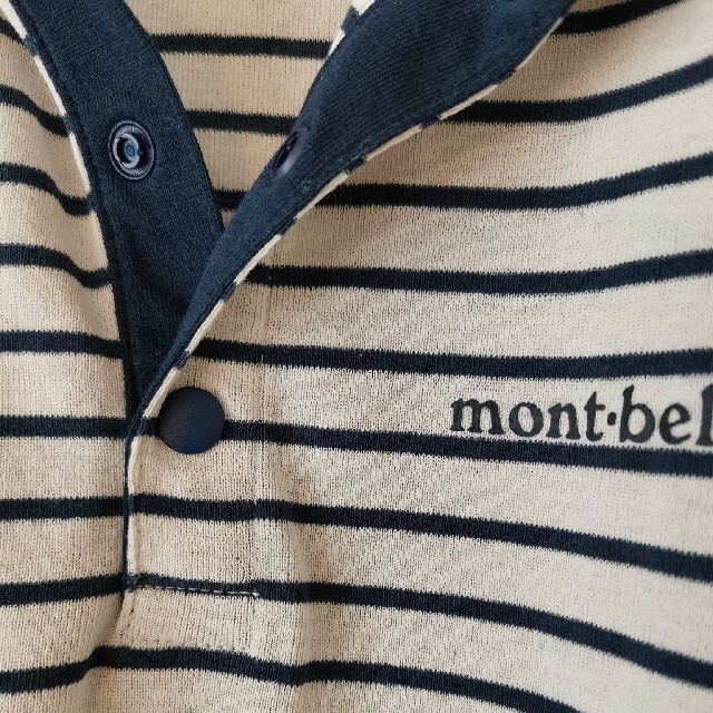 mont bell(モンベル)のmont bell モンベル　キッズ　ポロシャツ　130 キッズ/ベビー/マタニティのキッズ服男の子用(90cm~)(Tシャツ/カットソー)の商品写真