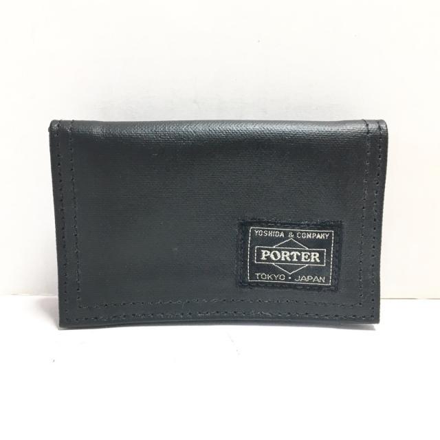 PORTER(ポーター)のPORTER/吉田(ポーター) 名刺入れ美品  - 黒 レディースのファッション小物(名刺入れ/定期入れ)の商品写真