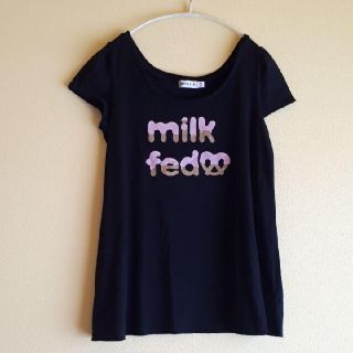 ミルクフェド(MILKFED.)のMILKFED. ロゴTシャツ(Tシャツ(半袖/袖なし))