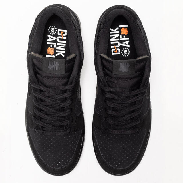 NIKE DUNK LOW SP UNDEFEATED"BLACK/BLACK"