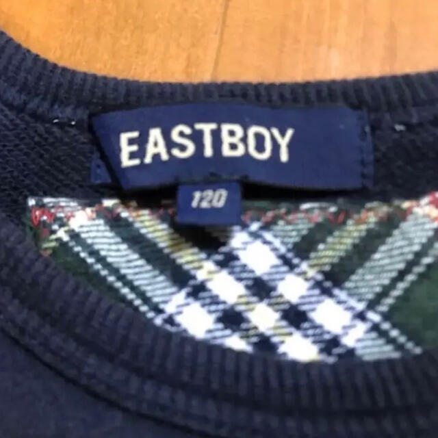 EASTBOY(イーストボーイ)のイーストボーイ120長袖ワンピース キッズ/ベビー/マタニティのキッズ服女の子用(90cm~)(ワンピース)の商品写真