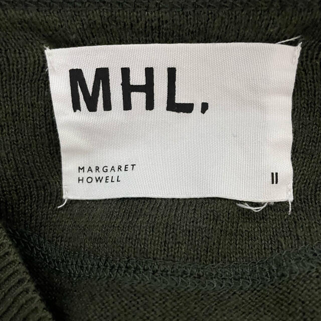 MARGARET HOWELL(マーガレットハウエル)のMHL. コットンリネン カーディガン 7分袖 マーガレットハウエル レディースのトップス(カーディガン)の商品写真