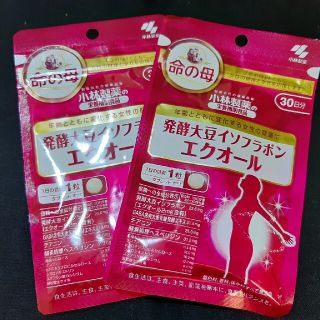 コバヤシセイヤク(小林製薬)の命の母 エクオール 30粒2袋セット(その他)