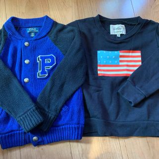 ポロラルフローレン(POLO RALPH LAUREN)の【キッズ】正規品 ラルフローレンカーディガン(カーディガン)