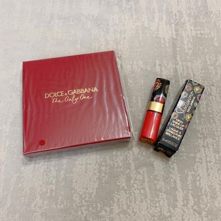 ドルチェアンドガッバーナ(DOLCE&GABBANA)のDOLCE&GABBANA ドルガバ　コンパクトミラー　リップ　新品未使用品(口紅)