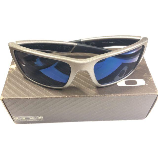 ☆美品☆ オークリー サングラス JURY OO4045-03 青 銀 ☆美品☆ オークリー サングラス JURY OO4045-03 青 銀