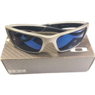 オークリー(Oakley)の☆美品☆  オークリー  サングラス  JURY  OO4045-03  青 銀(サングラス/メガネ)