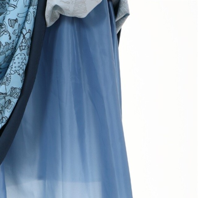 axes femme(アクシーズファム)のアリス　アクシーズファム　スカート　ブルー　ディズニー レディースのスカート(ひざ丈スカート)の商品写真