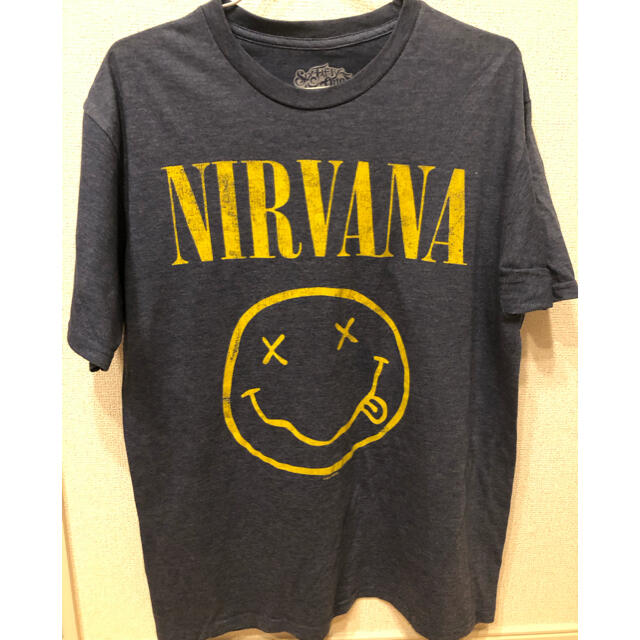 sixe(シックス)の2014年 651 NIRVANA ニルヴァーナ スマイル Tシャツ サイズL メンズのトップス(Tシャツ/カットソー(半袖/袖なし))の商品写真