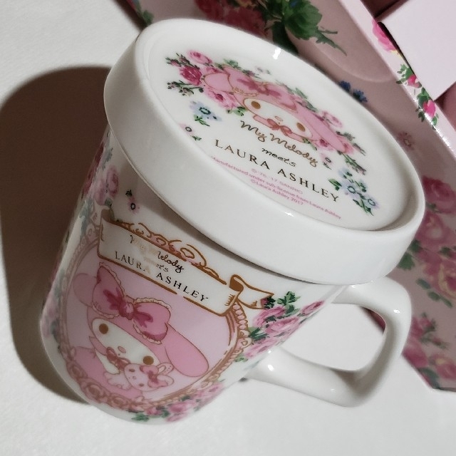 LAURA ASHLEY(ローラアシュレイ)のマイメロディ& ローラアシュレイコラボ  エンタメ/ホビーのおもちゃ/ぬいぐるみ(キャラクターグッズ)の商品写真