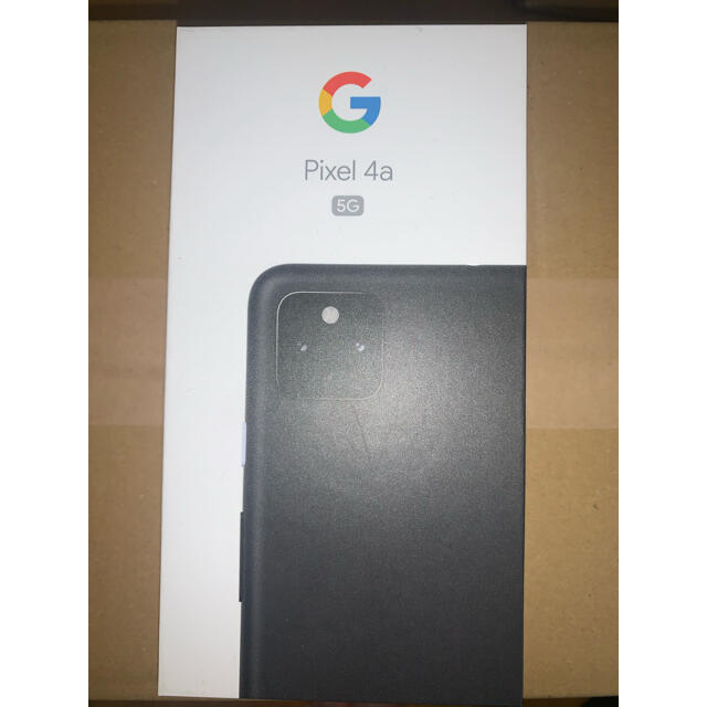 justBlack状態Google pixel4a5g just Black