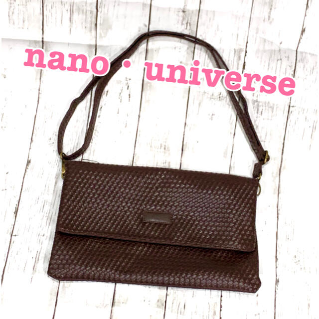 nano・universe(ナノユニバース)の＊nano・universe ショルダーバッグ/クラッチバッグ＊ レディースのバッグ(クラッチバッグ)の商品写真